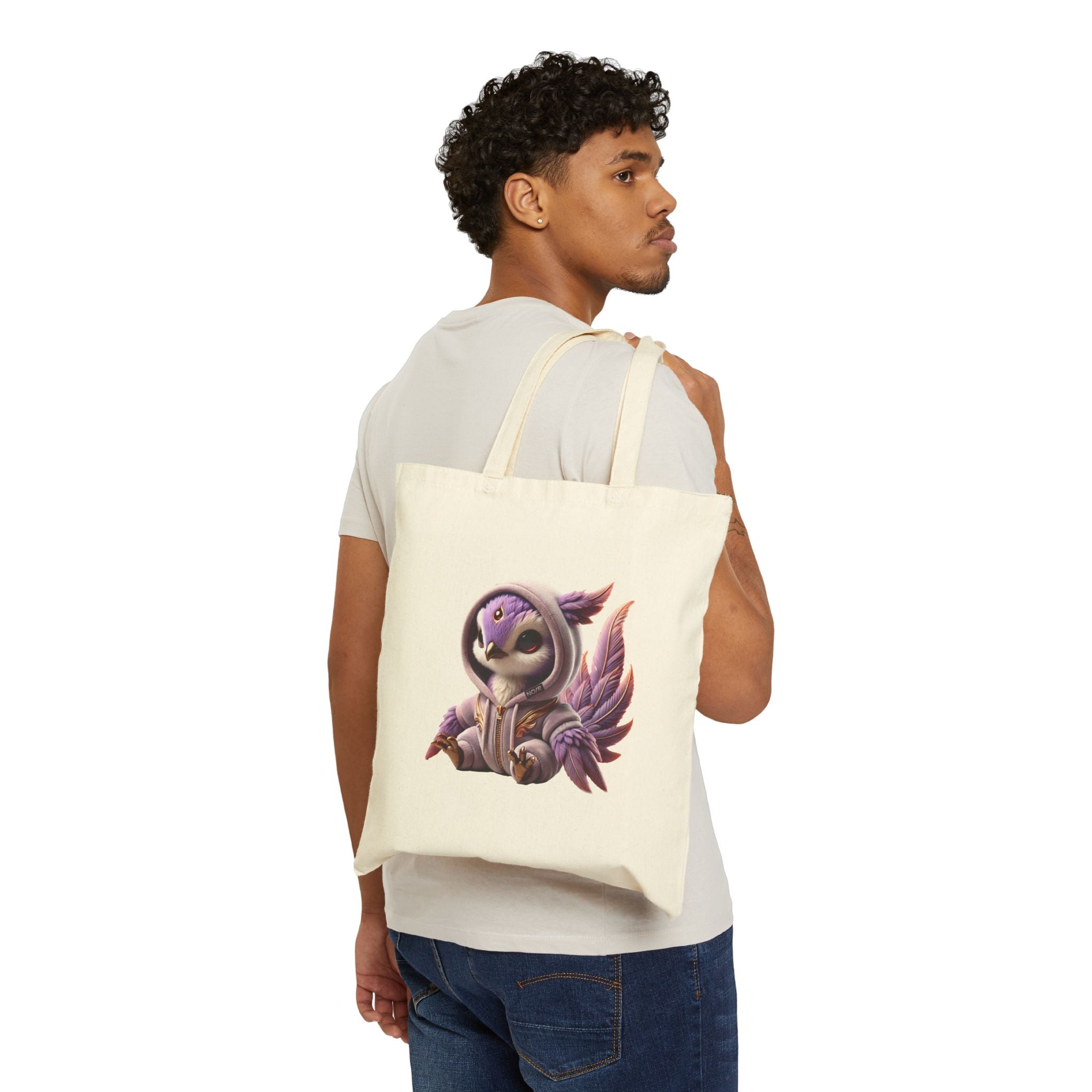 Cotton Canvas Tote Bag - FiFi Phoenix